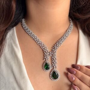 Diamond pendant necklace